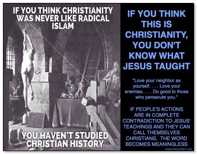 They're Not Christians